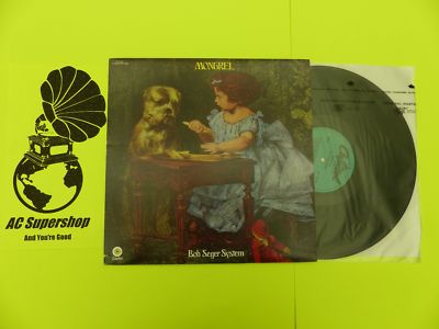 Bob Seger System mongrel LP Record Vinyl Album 12