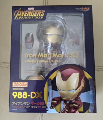 ねんどろいど 988 DX アイアンマン マーク50 ちっちゃかっこいい！ねんどろいど アイアンマン マーク50