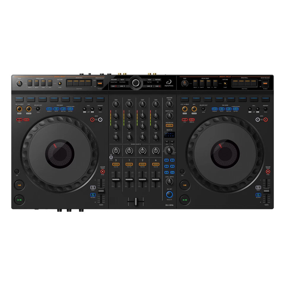 AlphaTheta DDJ-GRV6 4-channel performance DJ controller - Image 4 of 4