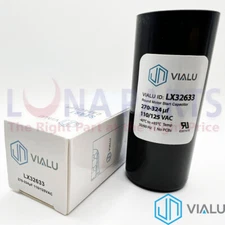 VIALU - 270-324 uf/MFD 110-125 VAC volts Round Start Capacitor 50/60 Hz