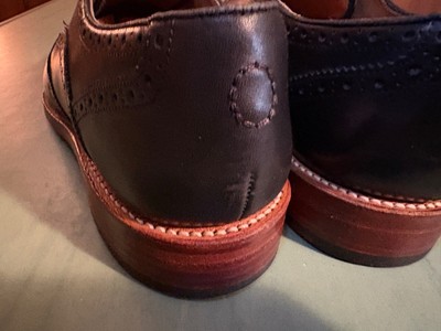 Mens Oliver Sweeney Black Oxford Brogue Aldeburgh Wing Tips  display picture 1