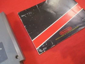 Super Mario Bros. 1/ Duck Hunt (Nintendo NES) w/Manual game WORKS! #C