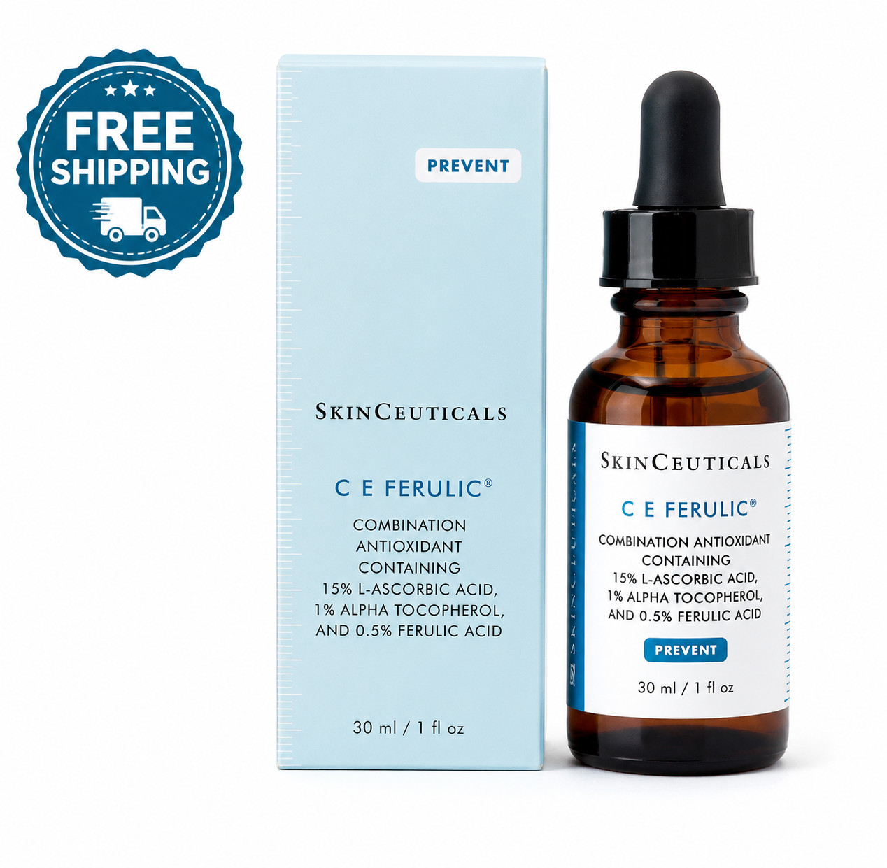 SkinCeuticals C E Ferulic 15% L-Ascorbic Acid Serum 30ml 1oz New Sealed