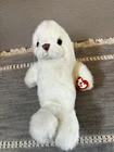 1993 Vintage Ty Classic Plush Misty The Seal Stuffed Animal Beanie Baby With Tag