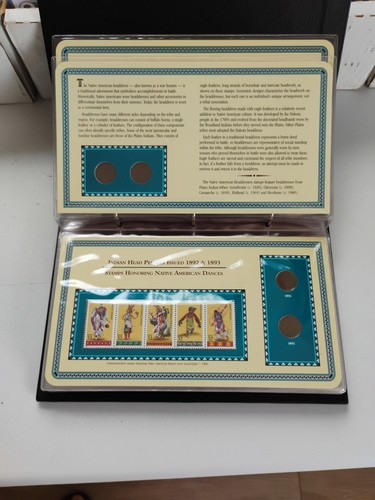 Paneles conmemorativos postales Robert E. Benda Indian Head Penny Collector Society - Imagen 4 de 13