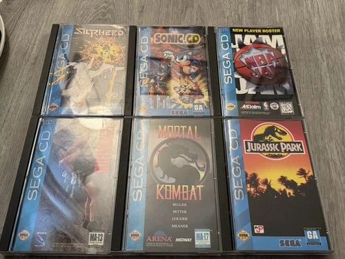 Lot 6 Sega Cd Games