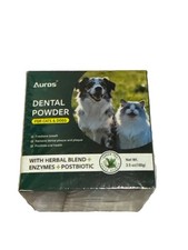 Dog Dental Powder for Fresh Breath, Plaque Control Daily Oral Care Probiotics