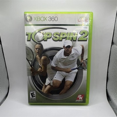 Top Spin 2 Xbox 360 Complete with Manual, Case & Disc - 2K Sports Tennis. Tested