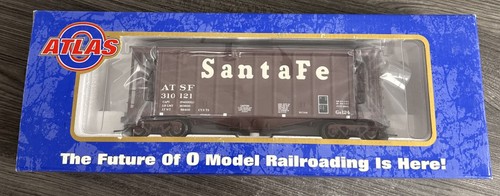 Tolva cubierta de deslizamiento aéreo Atlas 2 rieles escala O #7354-1 Santa Fe GATX #310121 ¡NUEVA EN CAJA! | Condition: New