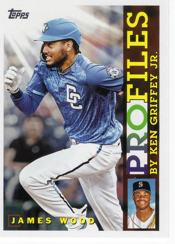 2026 Topps Series 1 James Wood Base (RAW)