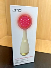 PMD Smart Facial Cleansing PMD Clean Pro Silver Heat Therapy Massager Sealed