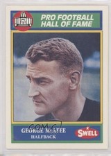 1990 Swell Pro Football Hall of Fame George McAfee #75 HOF 7cz
