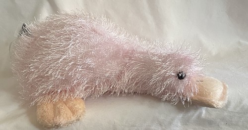 Ganz Webkinz HM208 Pink Googles Duck Billed Platypus 11" Plush No Code VG - Picture 4 of 4