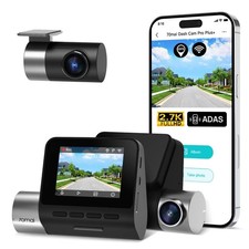 2.7K Dash Cam Front and Rear A500S, Dual Dash Camera for Cars, Dashcam with A...