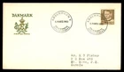Mayfairstamps Denmark FDC 1953 King Frederik IX Kobenhavn First Day Cover aaz_12