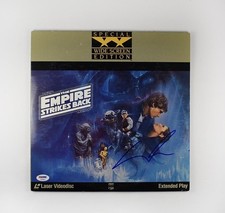 George Lucas Star Wars Empire Strikes Autographed Signed Laserdisc PSA/DNA COA