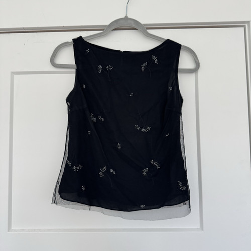 Express Milkmaid Coquette Boho Cami Woman's Blouse Vintage Y2k 2000s 3/4 RARE