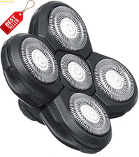 5 Head Shaver Replacement Blades Electric Razor Bald Shaving Tool - US 3.19 per gallon