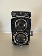 Vintage Baby Rolleiflex 4x4 TLR Camera   Uses 127 Film   Classic Mini Rolleiflex