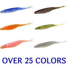 Zoom Super Fluke Model 023 Soft Plastic Bait 5" 10 Pack