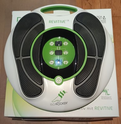 +++ REVITIVE IX Durchblutungsstimulator mit Body / Knie-Pads ISO-ROCKER +++