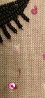 Beaded & Sequins Jewelry Box w/velvet Interior  10x8"3: Deep, Smugged Blends In  — photo 4