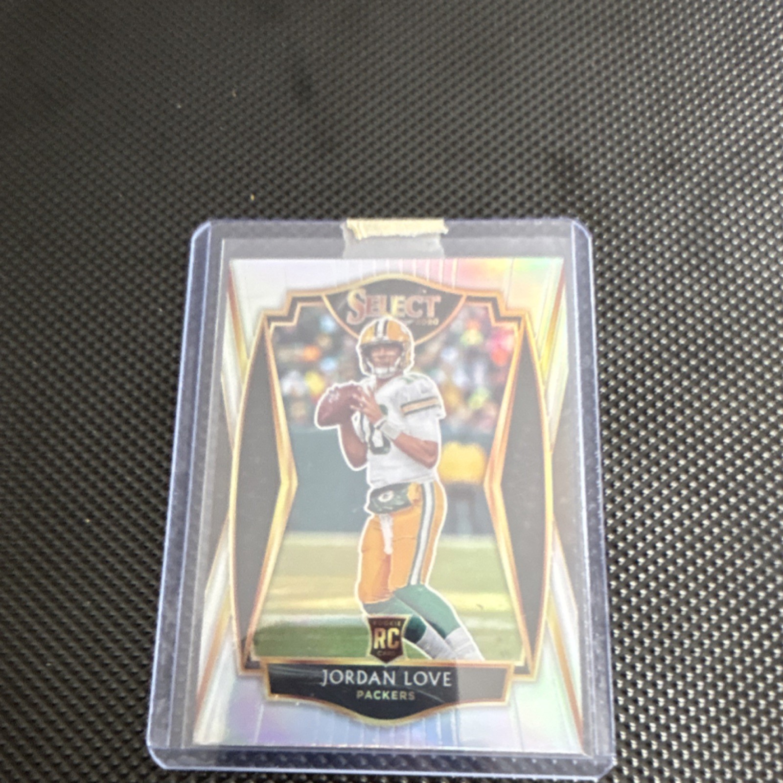 2020 Select Jordan Love Packers Rookie Premier Level #147 Football Silver Holo 