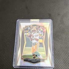 2020 Select Jordan Love Packers Rookie Premier Level #147 Football Silver Holo 