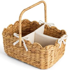 Best Choice Products Diaper Caddy Organizer for Baby w/ Divider & Handles