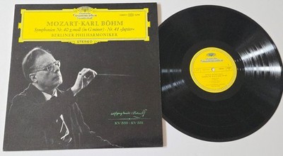 MOZART Karl Bohm Symphonien 40 G-Moll 41 Jupiter LP Vinyl Album ITALY