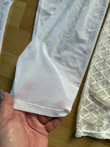 Gay Le Home-Oants Lang Weiß Nylon Durchsichtig Größe S Neu Top Zustand Sexy Hamm - Bild 4 von 9
