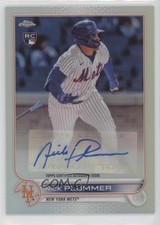 2022 Topps Chrome Update Auto Nick Plummer #AC-NPL Auto 04tw