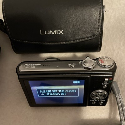 Panasonic LUMIX DMC-ZR1 12.1MP Digital Camera - Black for sale