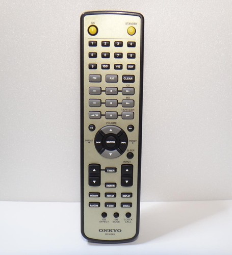 ONKYO RC-614S Remote control Controller Silver color Tested working from Japan - Picture 11 of 12