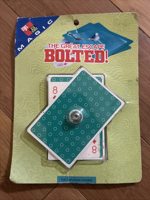 Tenyo Magic Bolted (T-137) Vintage Tenyo Magic. New In Package- Package Damage