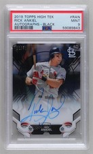 2019 Topps High Tek Black 2/50 Rick Ankiel #HTA-RAN PSA 9 MINT Auto 8s6