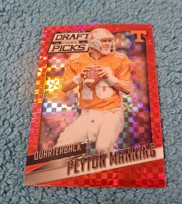 2015 Panini Prizm Draft Picks Peyton Manning Tennessee Red Power #81