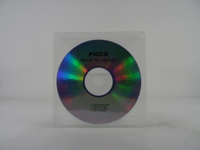 PICCO BACK TO HAWAII (A33) 4 Track Promo CD Single including Plastic Sleeve MINI