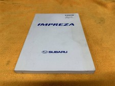 [Anleitung Subaru Impreza Impressa Sports Wagon Betriebsanleitung 2001...