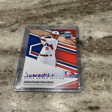 2020 Panini Elite Extra Edition Autograph Jonathan Peguero DPL Signatures DPL-JP