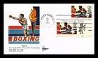 DR JIM STAMPS US COVER OLYMPICS BOXING MR ZIP FDC COMBO GILL CRAFT CACHET