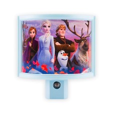 Disney Frozen Wrap Shade LED Night Light Dusk to Dawn Plug In 46276 Decor
