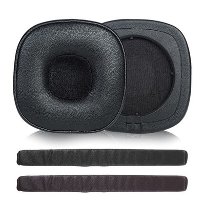 Leather Cushion Sponge Earpads for Marshall Major 4 Headset Earmuffs Replacement