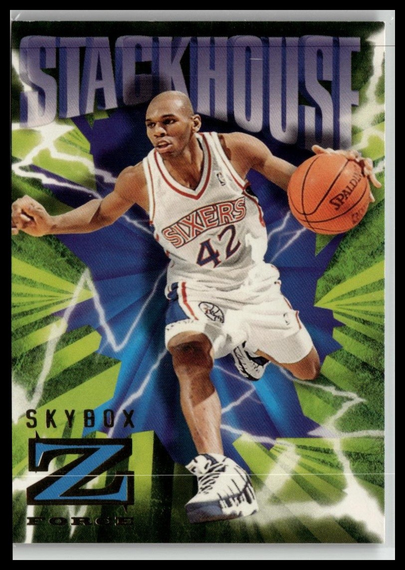 1996-97 SkyBox Z-Force #66 Jerry Stackhouse