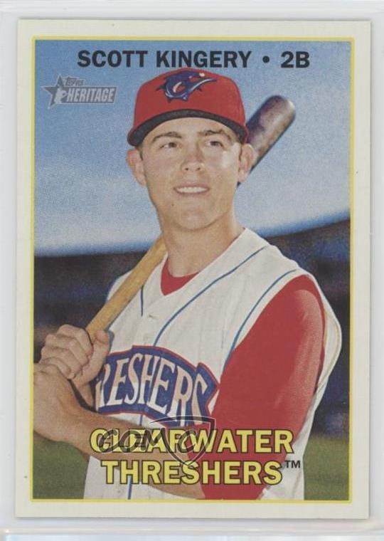 Scott Kingery #10 2016 Topps Heritage Minor League Baseball