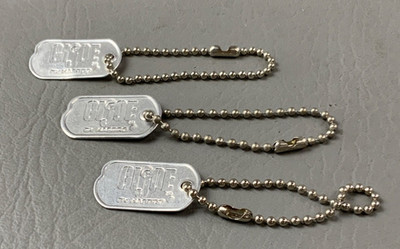Hasbro Timeless Collection Lot of G.I. Joe Dog Tags (3)