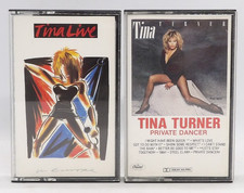 Tina Turner Cassette Lot of 2: Live in Europe  Private Dancer
