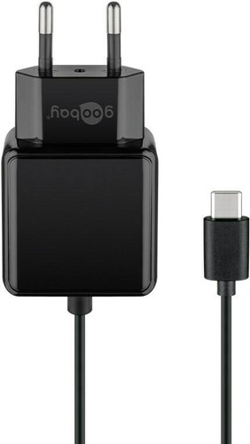 10x USB-C USB Ladegerät 3,0 A; USB-C USB Ladegerät 3,0 A, Schwarz, 1.5 m - Netzt
