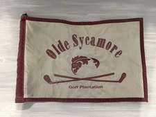 Old Sycamore Golf Flag Charlotte North Carolina NC