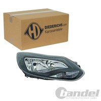 Diederichs Halogen Scheinwerfer Mit LWR Schwarz Links FüR Ford Focus | 1418083